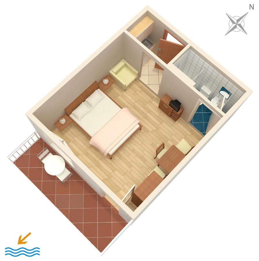 Apartments By The Sea Drvenik Donja Vala, Makarska - 6658 Luaran gambar